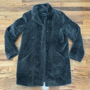 Fuzzy Grey Marciano Jacket